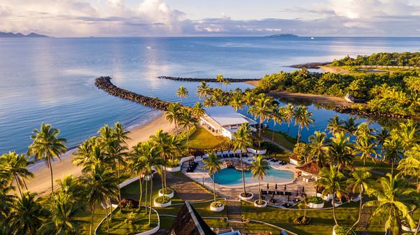 Fiji Pacific Harbour Beachfront Retreat with All-Inclusive Dining, Island Snorkelling Trip & Roundtrip International Flights with Fiji Airways for Two Adults