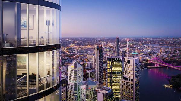 Brisbane Sky-High Apartment Escape with Room Upgrade