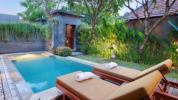 Award-Winning Seminyak Pool Villa Serenity with Daily Breakfast & Nightly Cocktails