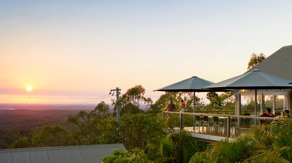 Serene Queensland Hinterland Lodge Retreat with Daily Breakfast & Nightly Drinks