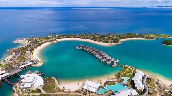 Five-Star Marriott Momi Bay Luxury with Daily Breakfast, FJ$500 Resort Credit & Roundtrip International Flights