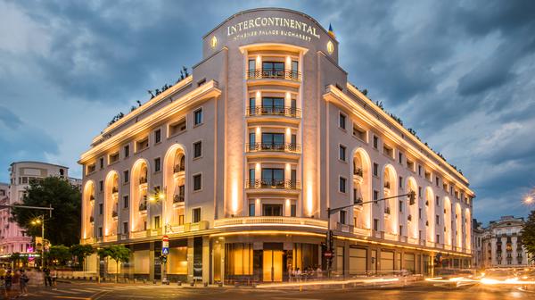 Striking Five-Star Romania Escape overlooking Bucharest's George Enescu Square