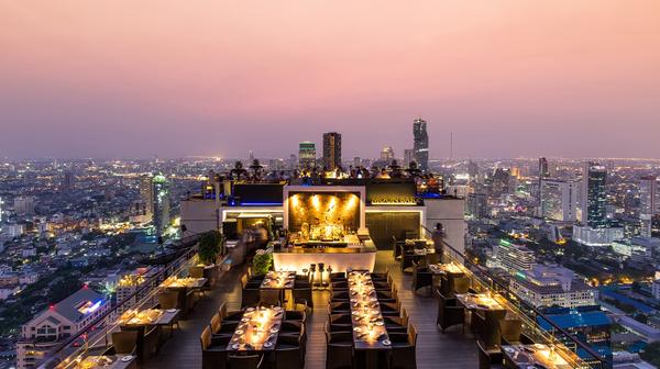 Five-Star Sky-High Luxury in the Heart of Bangkok with Award-Winning Rooftop Bar & Club Access