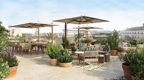 Brand-New Rome Six Senses Hideaway near the Pantheon & Trevi Fountain