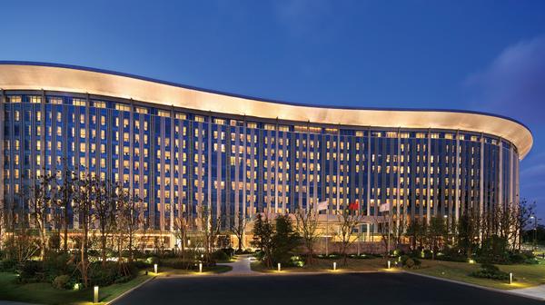 Shanghai High-End Hotel within the National Exhibition and Convention Centre