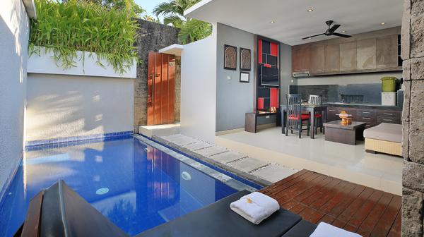 Seminyak Private Pool Villas with Balinese Massages, Daily Breakfast & Nightly Cocktails