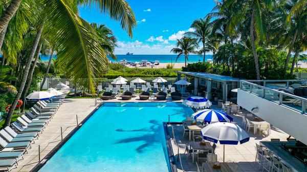 Miami South Beach All-Suite Beachfront Bliss with Pool Bar & Poolside Cabanas