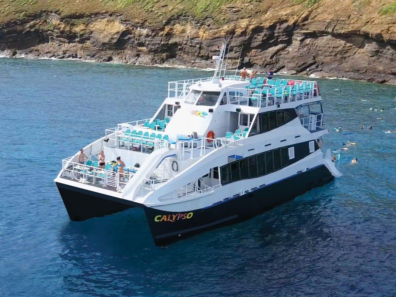 Molokini & Turtle Town Snorkel Adventure Aboard Calypso Catamaran
