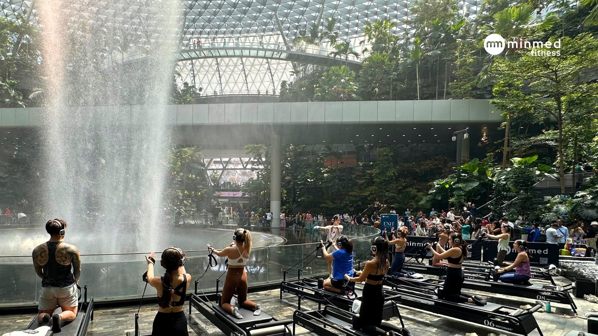 Reformer Pilates at Jewel Changi Airport