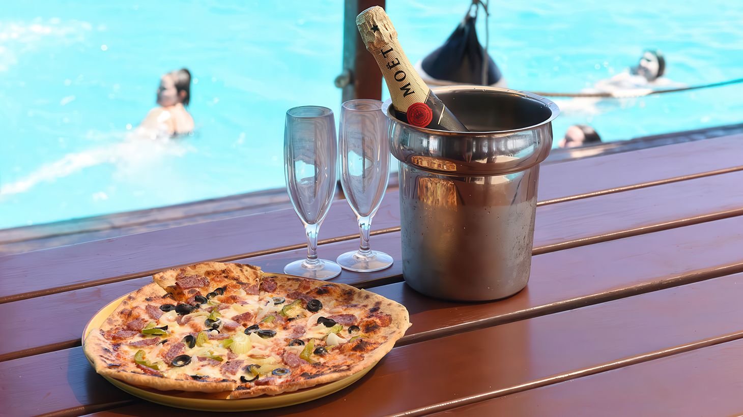 Day Trip to Cloud 9 Floating Bar and Restaurant with Dining Credit & Return Hotel Transfers 3
