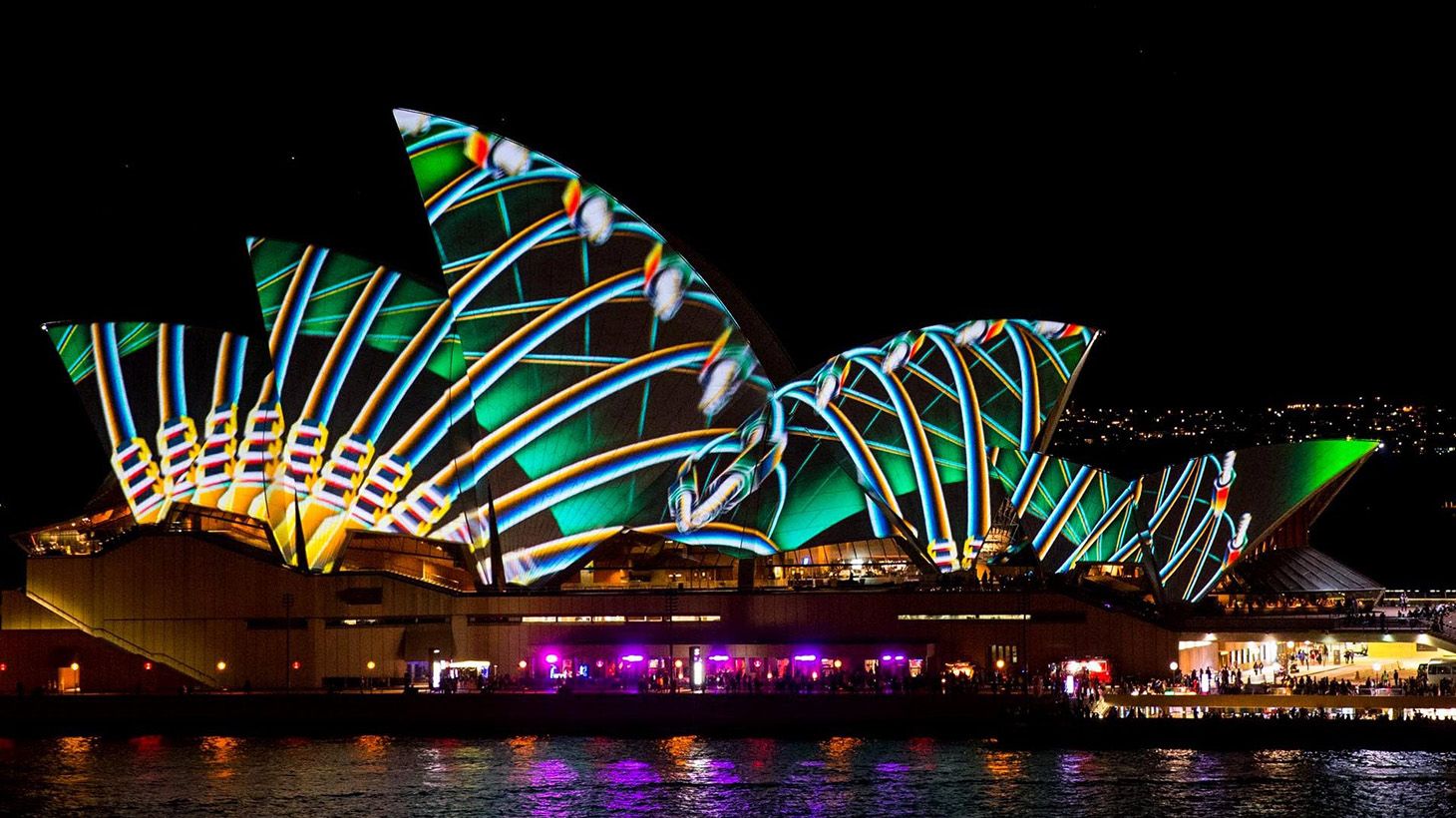 90-Minute Vivid Sydney Harbour Cruise with Buffet Dinner & Drink on Arrival 3