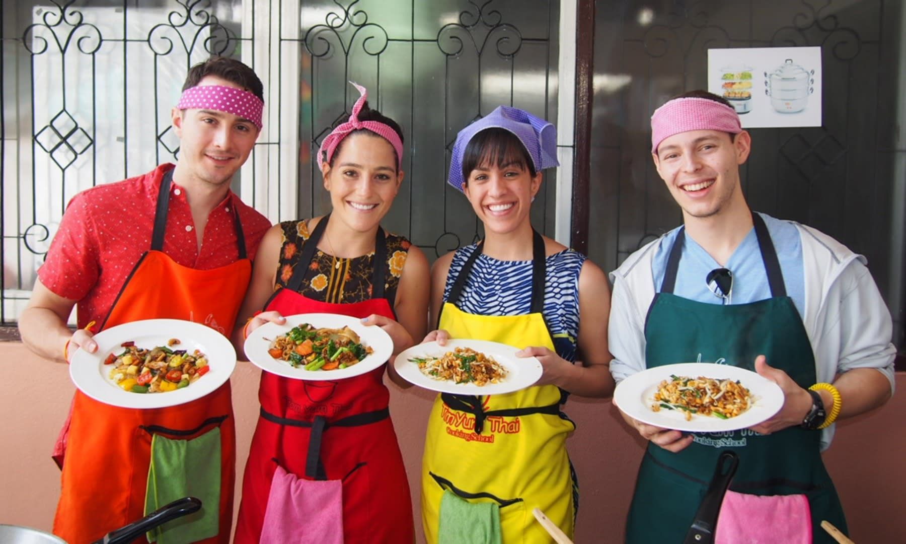 Home Cooking Class with Market Tour in Chiang Mai by Tom Yum Thai