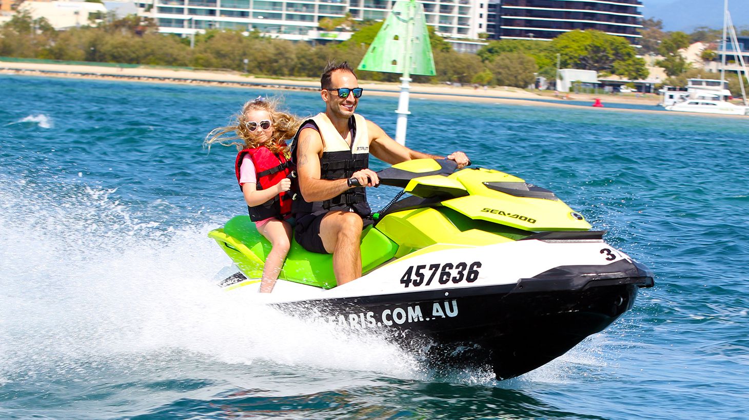 Blast Your Way to South Stradbroke Island on a One-Hour Jet Ski Safari 3