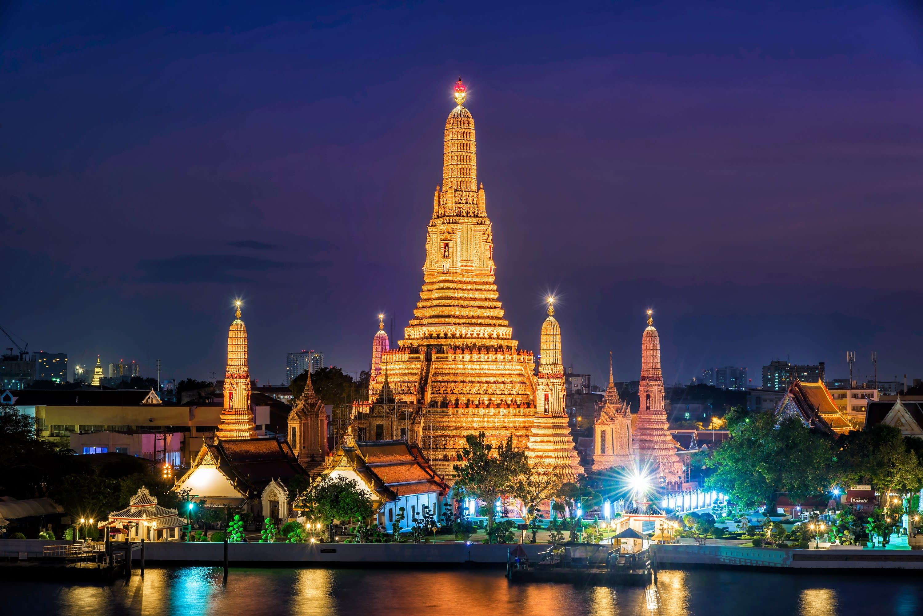 Bangkok-Nachttour: Wat Arun, Wat Pho, Chinatown & Tuk-Tuk-Abenteuer 1