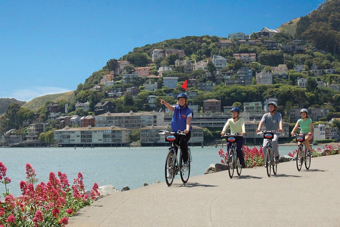 Golden Gate Bridge Bike Tour with Muir Woods & Sausalito 3