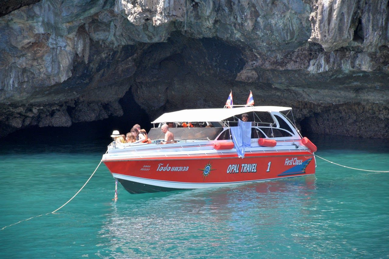 Krabi Emerald Cave & 4 Islands Speedboat Tour