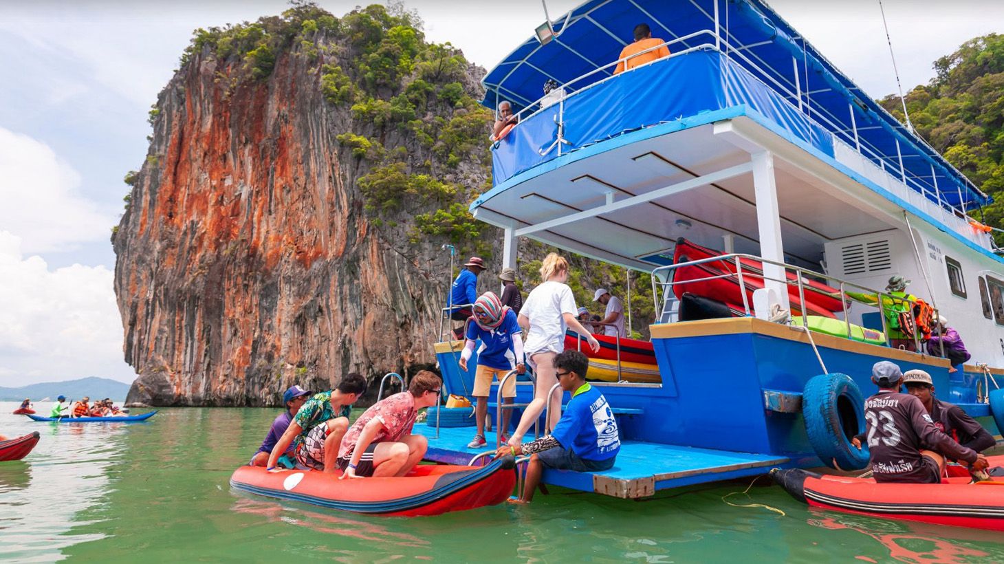 Full-Day Phang Nga Bay Tour with Canoeing, Buffet Lunch & Return Transfers