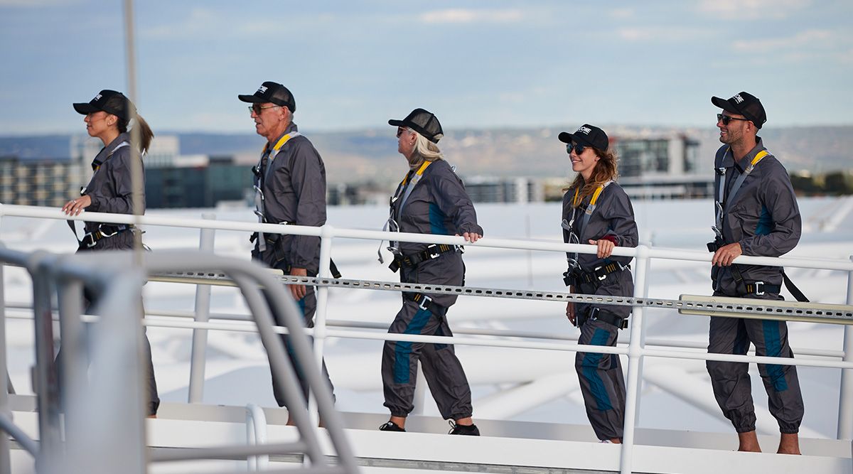Optus Stadium Halo Experience Rooftop Tour with Branded Hat 8