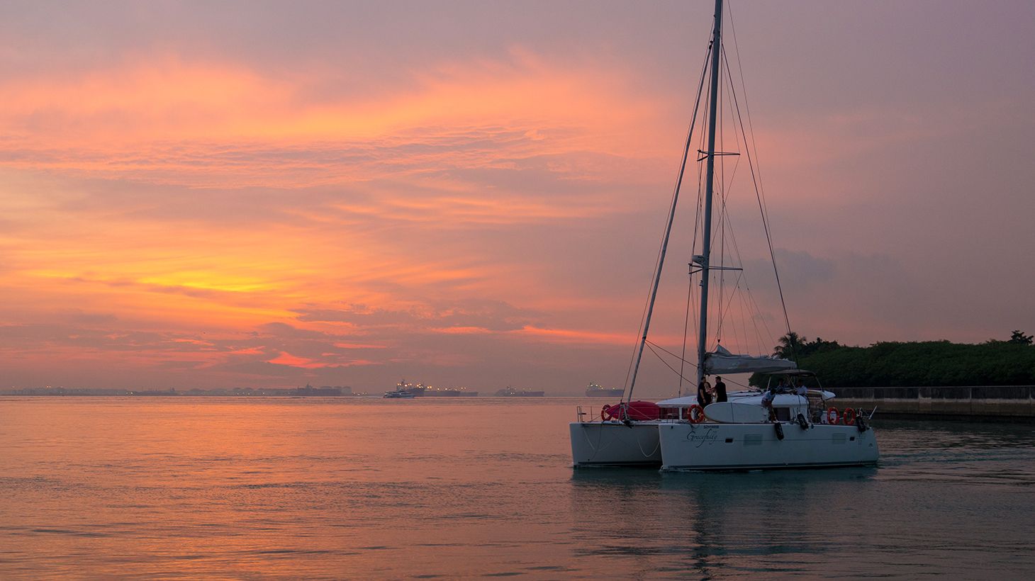 Three-Hour Relaxing Sunset Cruise on a Luxury Catamaran with Soft Drinks 5