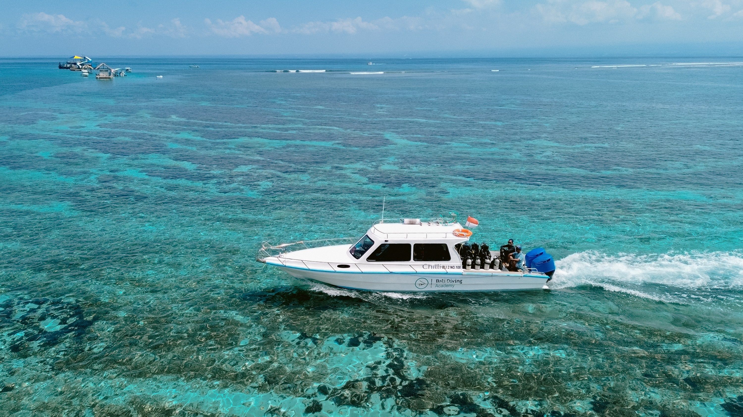Private Charter Boat for Scuba Diving or Snorkeling to Nusa Penida