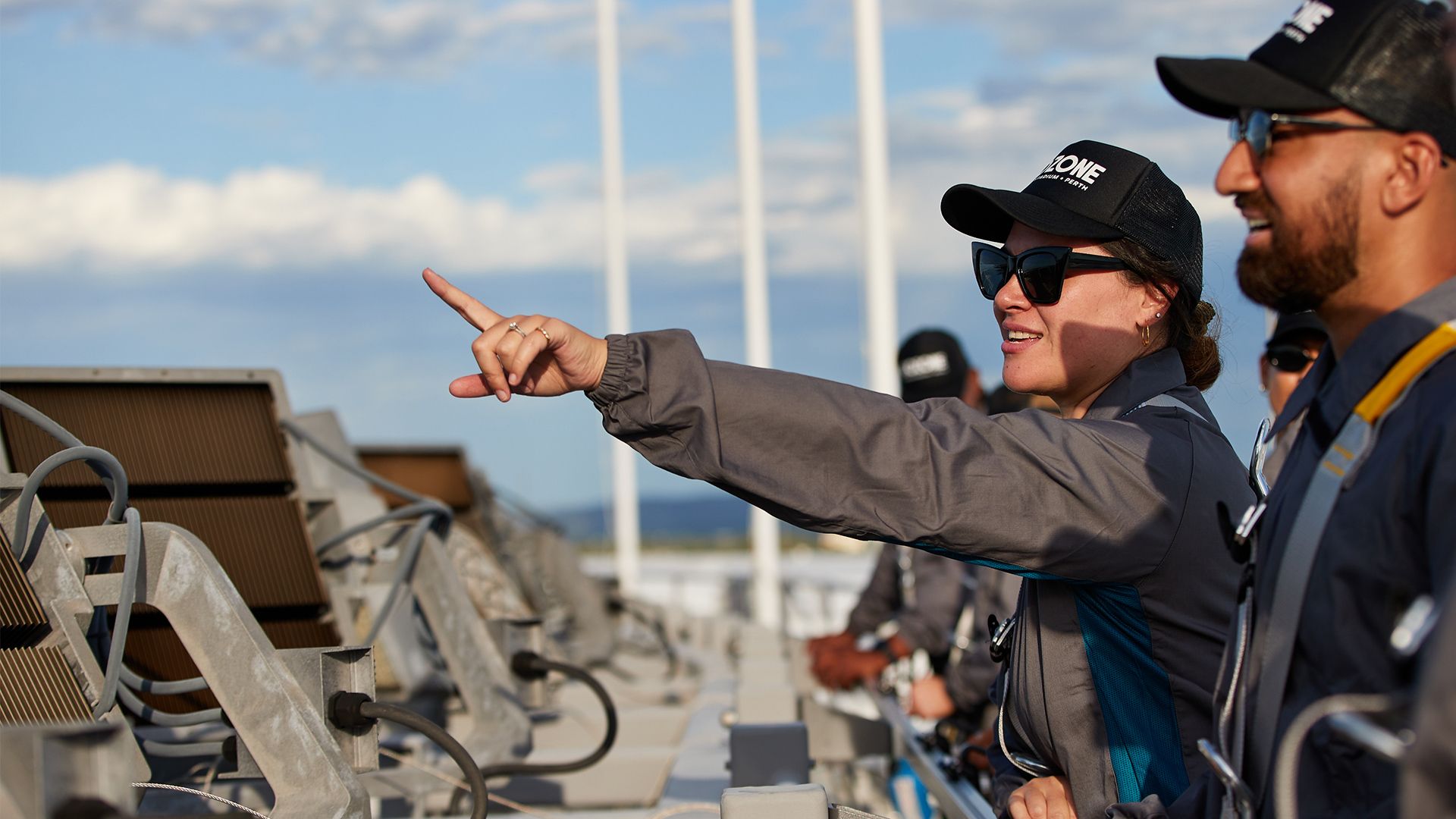 Optus Stadium Halo Experience Rooftop Tour with Branded Hat 7