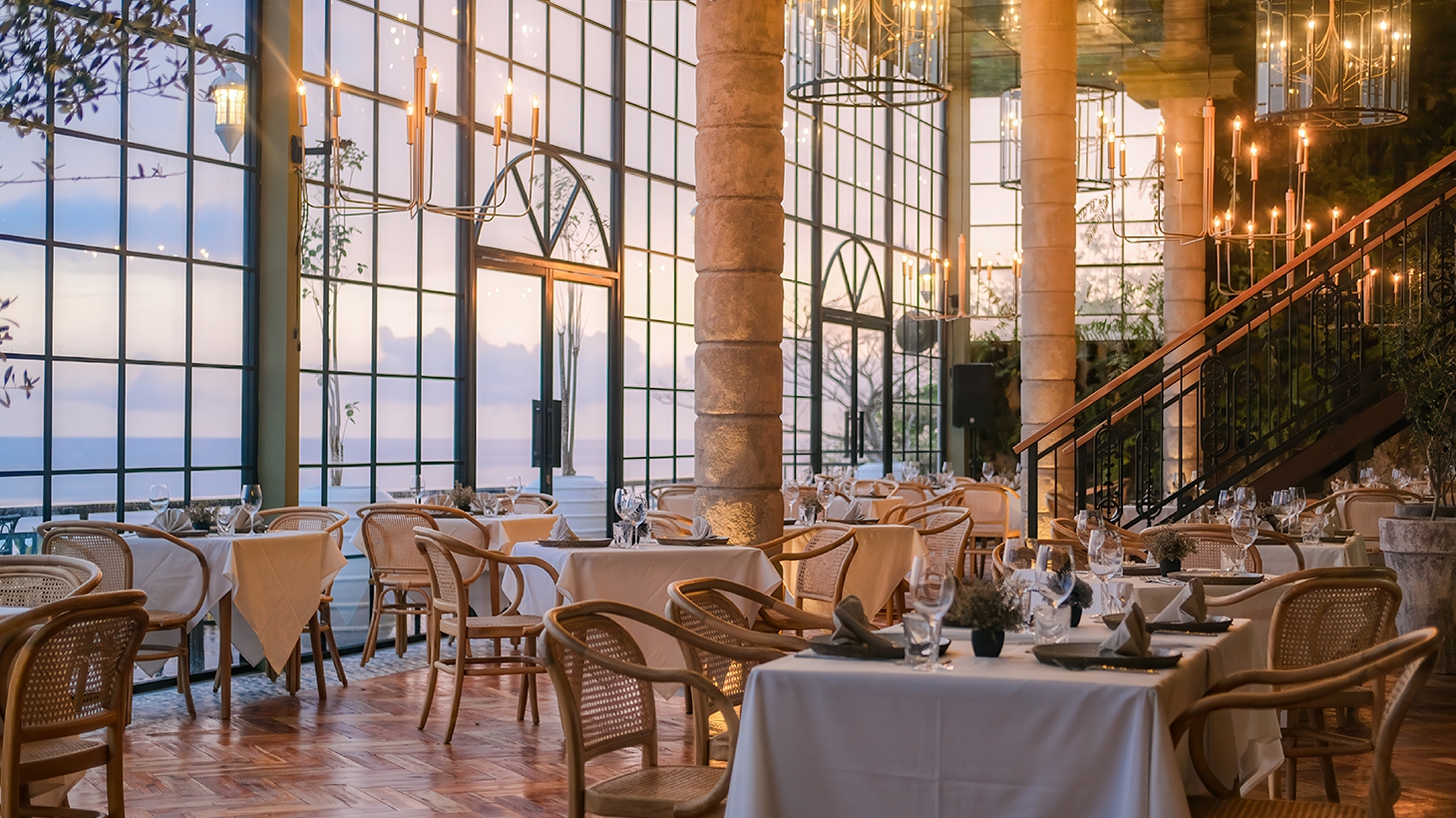 Bali Nusa Dua Hotel fine dining restaurant