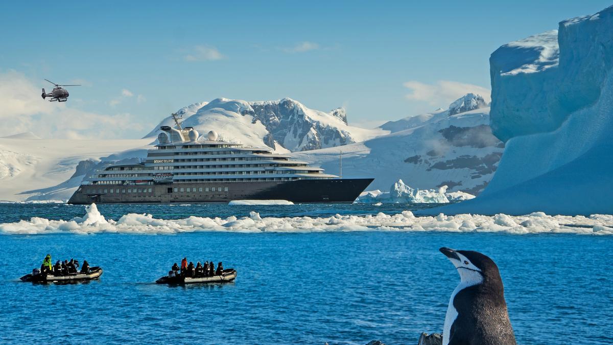 Angebot nur für kurze Zeit: 13-tägige Patagonien-Kreuzfahrt an Bord der Scenic Eclipse II + 3 Nächte in einer Lodge in der Atacama-Wüste von 