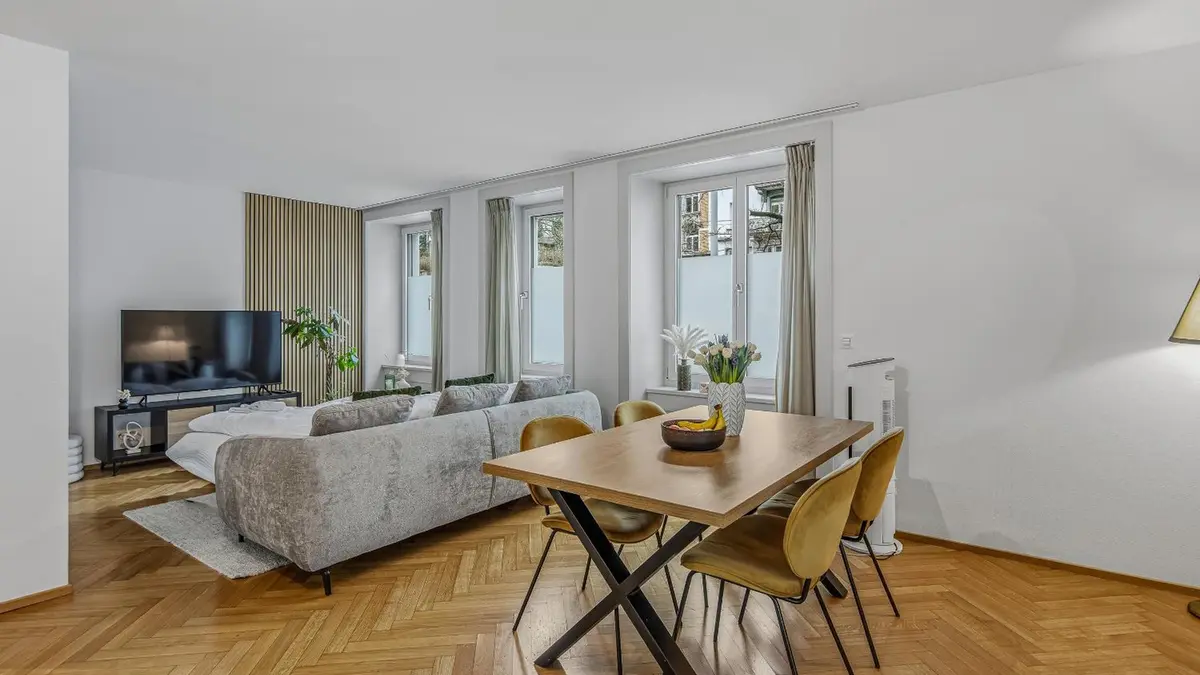 Appartement situé en centre-ville avec lit king-size, Zürich, Switzerland