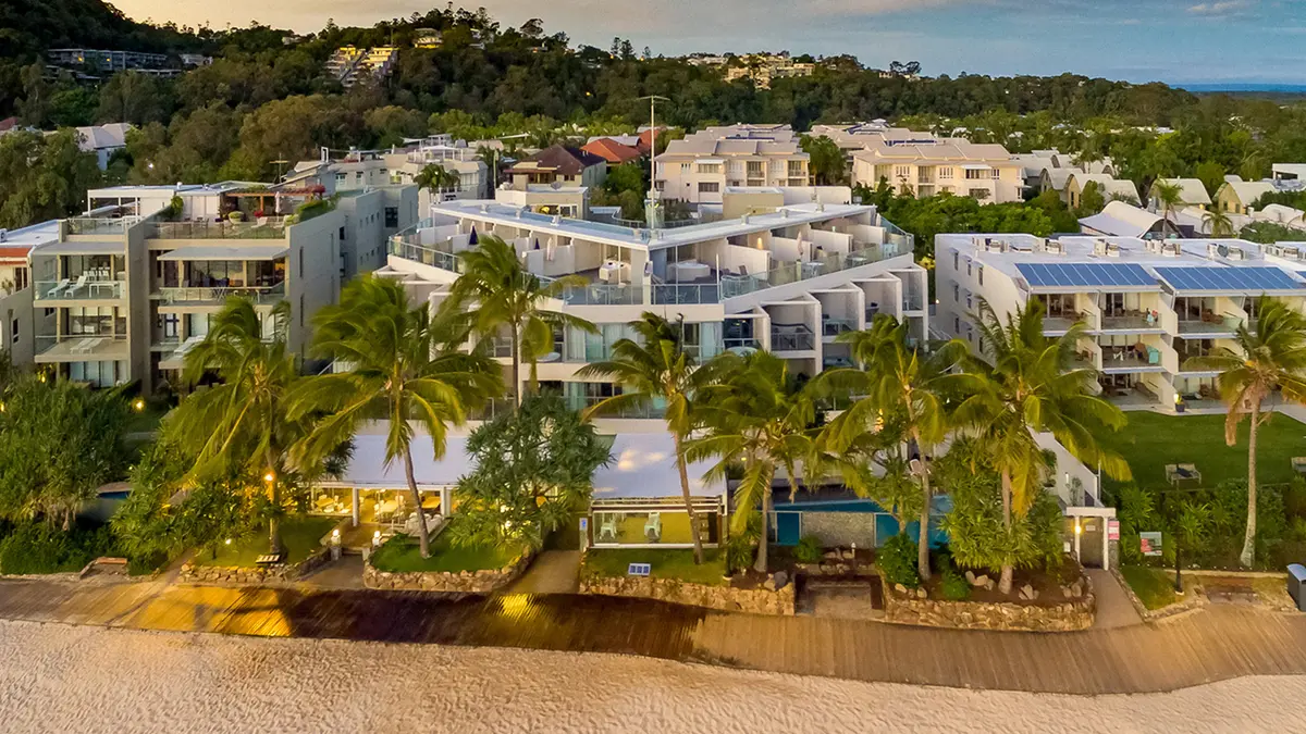 On The Beach Noosa Resort, Queensland, Australia