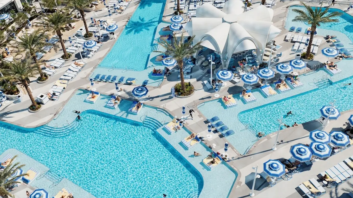 Fontainebleau Las Vegas, hôtel récompensé d’une Clef MICHELIN, Las Vegas, United States