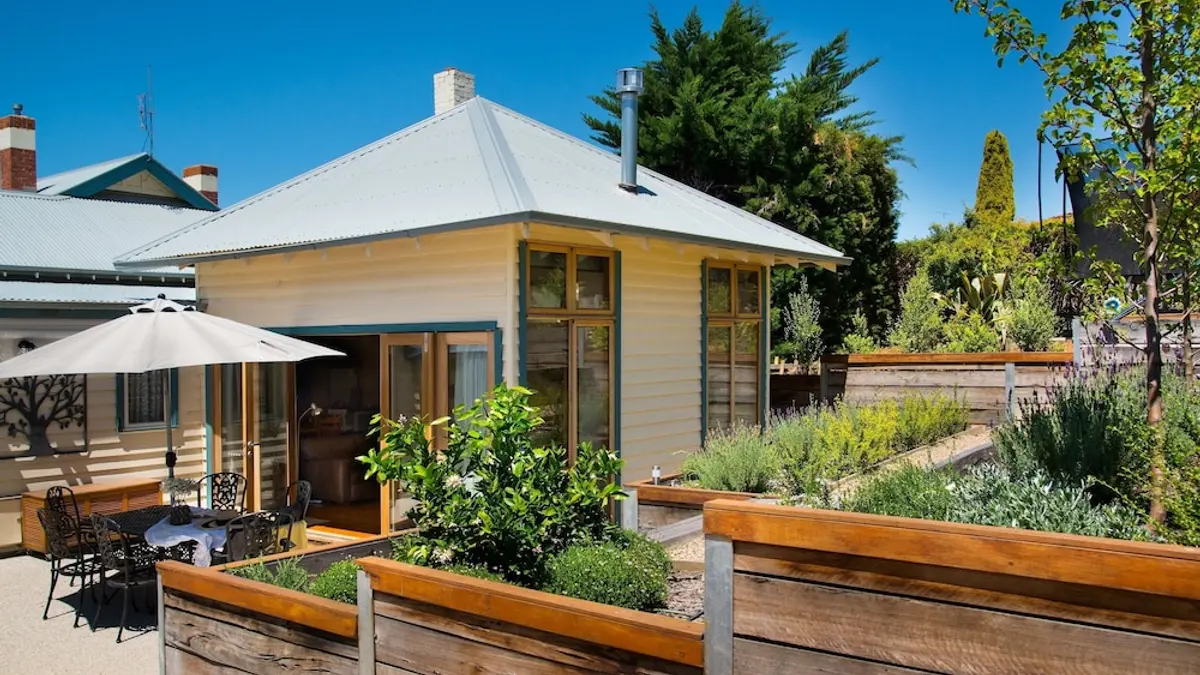 À flanc de colline, Daylesford, Australia