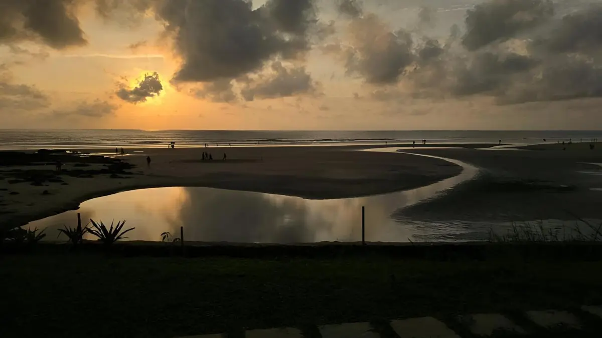Villa direkt am Strand von Mandrem mit privatem Pool, Goa, India