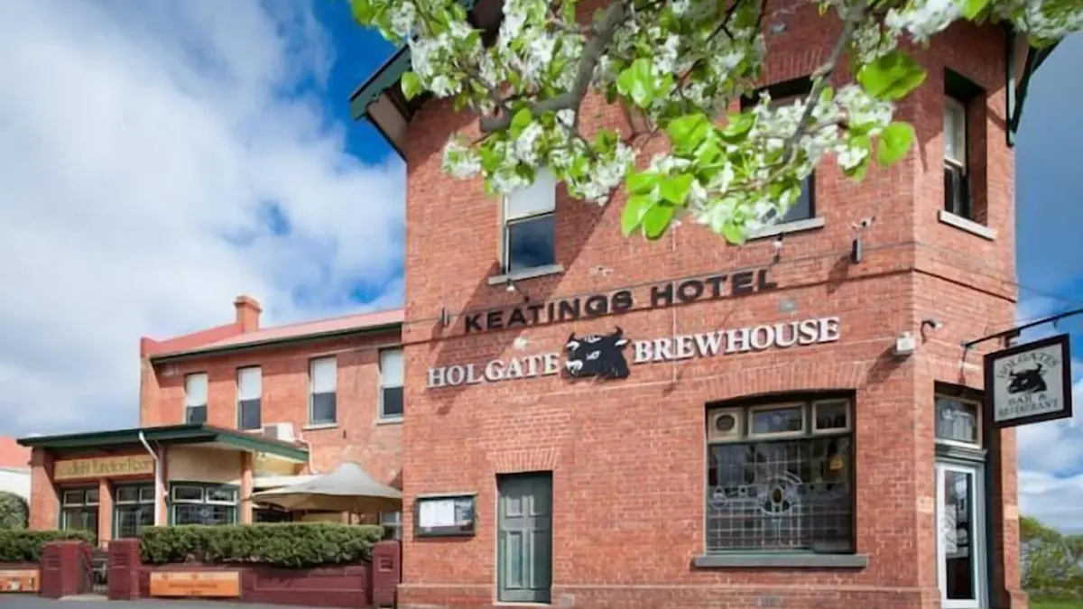 Holgate Brewhouse At Keatings Hotel, Woodend, Australia