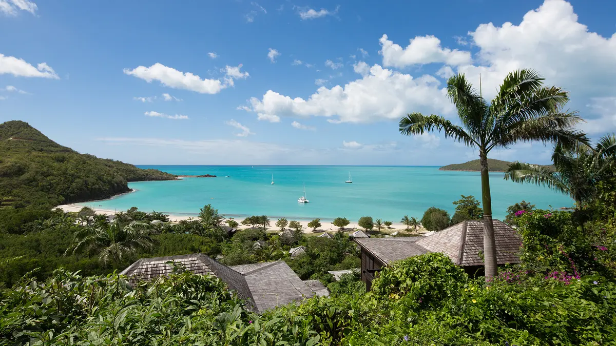 Hermitage Bay, Antigua, Caribbean