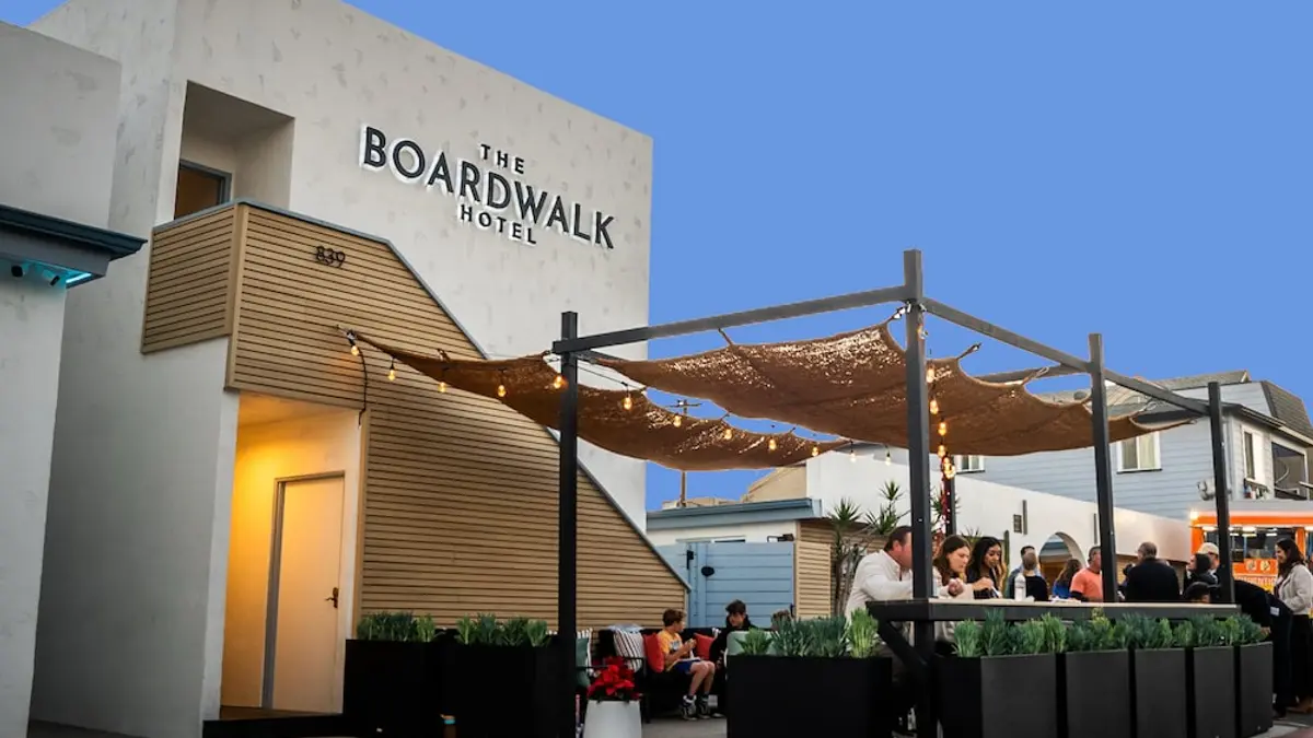 Boardwalk Hotel : vélos, planches et équipement de plage inclus, San Diego, United States