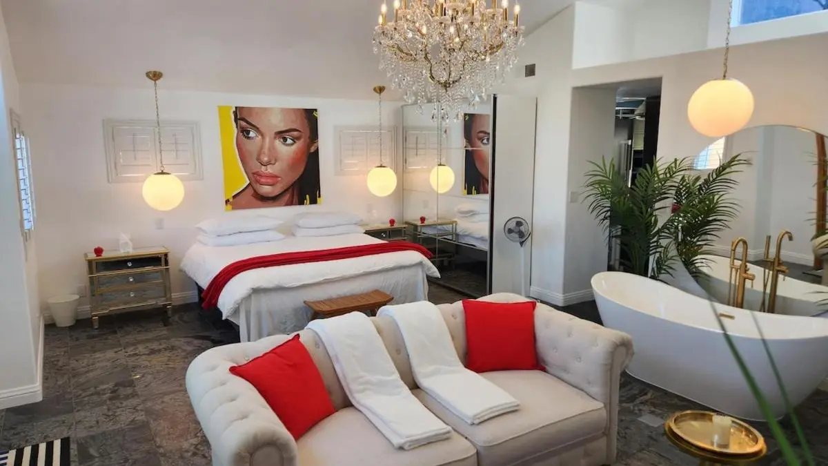 Luxuriöses Spa-Townhouse mit Whirlpool auf der Dachterrasse und Meerblick, Los Angeles (CA), United States