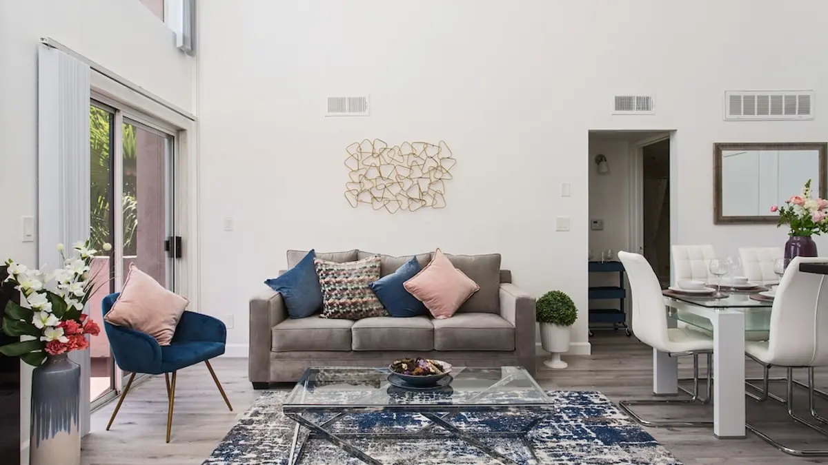 Luxueux appartement 2 chambres avec bureau à Hollywood, Los Angeles, United States