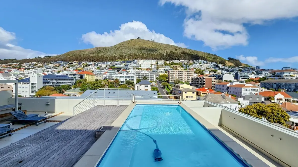 Appartement 2 chambres avec vue sur le stade à Greenpoint et piscine, Cape Town, South Africa