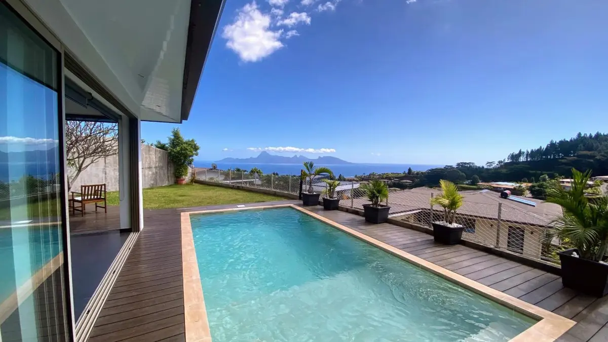 Villa Tiki - wonderfull sea view, Tahiti, French Polynesia