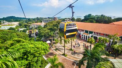 Singapore: Cable Car Sky Pass with Roundtrip Ride on Mount Faber Line & Sentosa Line