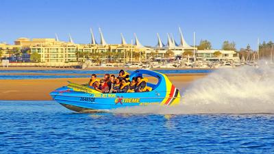 Gold Coast: Extreme Jet Blast Jet Boat Ride at Main Beach