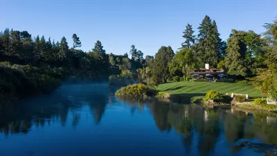 Huka Lodge, Taupo, New Zealand