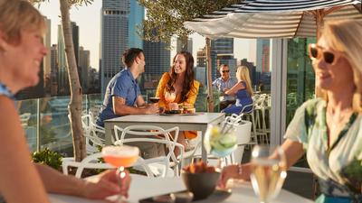 Brisbane: A$100 Dining Credit to Spend on Food & Drinks at Eagles Nest Rooftop Bar with Optional $150 & A$200 Upgrades Available
