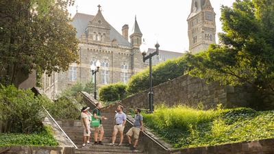 Washington DC: Potomac River Cruise & Walking Sightseeing Tour of Georgetown 