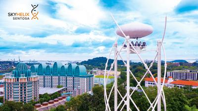 Be Mesmerised with a SkyHelix Sentosa Ride Ticket