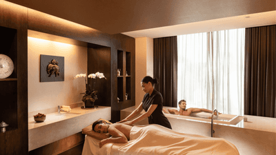 Sydney: Shangri-La Lavish Spa Experience for Two with High Tea, Glass of Sparkling Wine & Health Club Access