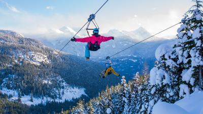 Canada: Three-Hour Whistler Winter Zipline Tour