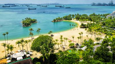 Half-Day Sentosa Island Tour with Cable Car, Madame Tussauds, Aquarium Visit & Return Transfers