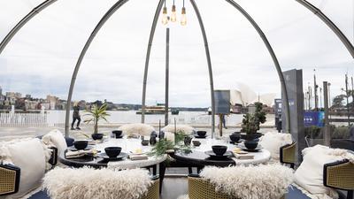 Sydney: Four-Course Degustation in a Private Dining Dome Overlooking the Harbour with Cocktails on Arrival for Two