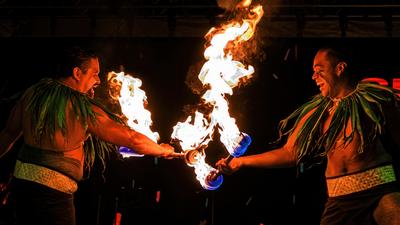 Honolulu: Ka Moana Luau at Aloha Tower with Buffet Dinner, Cultural Activities & Optional Return Transfer Upgrades